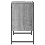 Servantskap Grå Sonoma 60X33X60 Cm Konstruert Tre