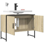 Servantskap Sonoma Eik 80X33X60 Cm Konstruert Tre