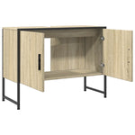 Servantskap Sonoma Eik 80X33X60 Cm Konstruert Tre