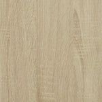 Servantskap Sonoma Eik 80X33X60 Cm Konstruert Tre