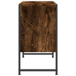 Servantskap Røkt Eik 80X33X60 Cm Konstruert Tre