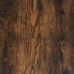 Servantskap Røkt Eik 80X33X60 Cm Konstruert Tre