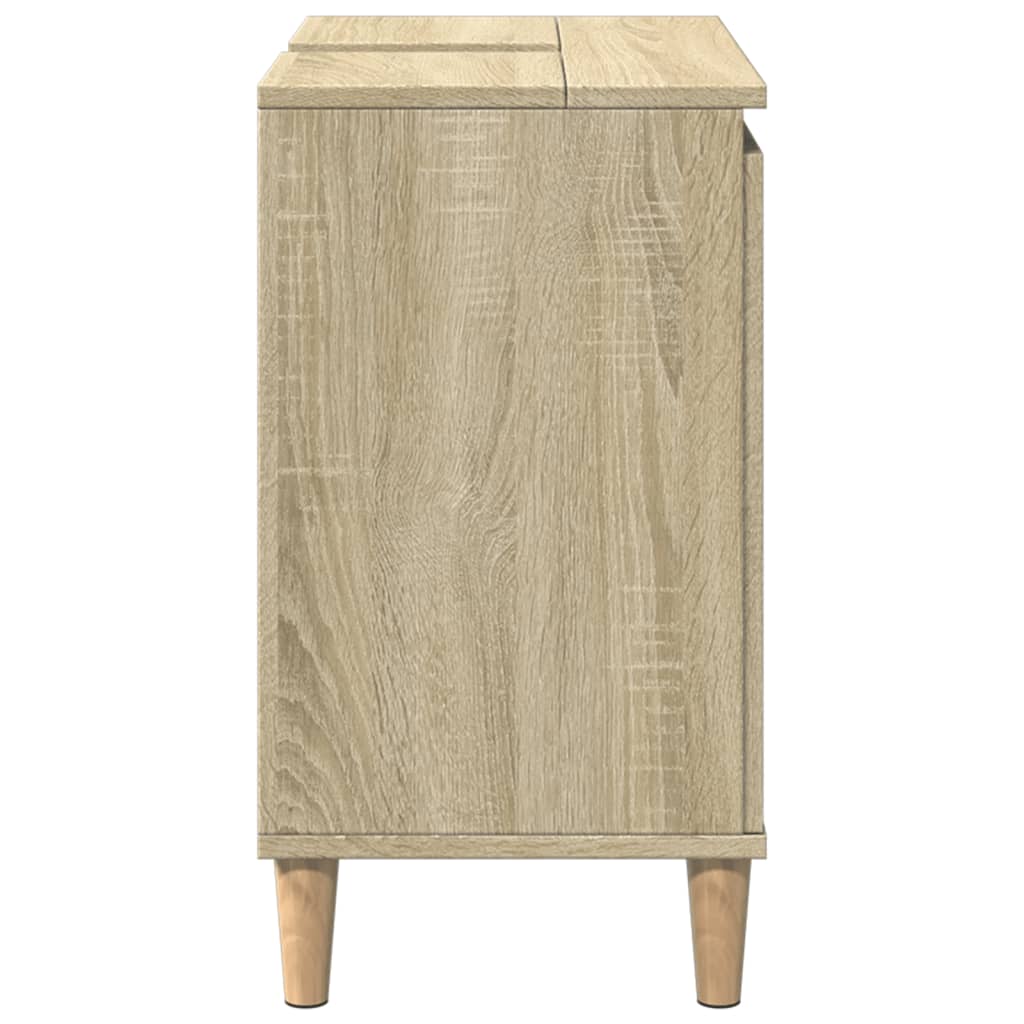 Servantskap Sonoma Eik 58X33X60 Cm Konstruert Tre