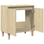 Servantskap Sonoma Eik 58X33X60 Cm Konstruert Tre