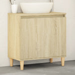 Servantskap Sonoma Eik 58X33X60 Cm Konstruert Tre