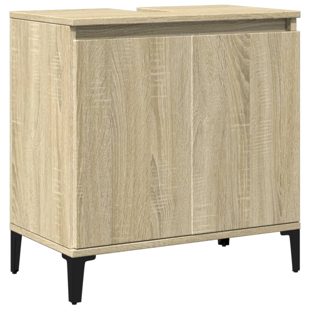 Servantskap Sonoma Eik 58X33X60 Cm Konstruert Tre