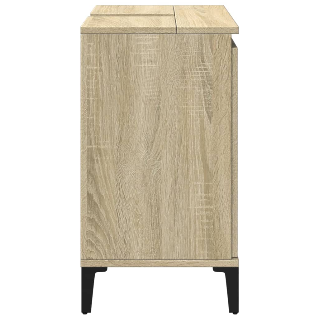 Servantskap Sonoma Eik 58X33X60 Cm Konstruert Tre