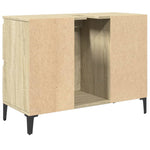 Servantskap Sonoma Eik 80X33X60 Cm Konstruert Tre