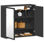 Baderomsspeil Svart 65X20X60 Cm Konstruert Tre