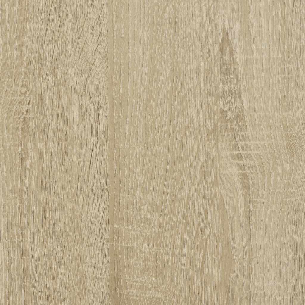 Baderomsskap Med Speil Sonoma Eik 65X20X60 Cm Konstruert Tre
