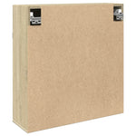 Speilskap Til Baderom Sonoma Eik 64,5X20X66,5 Cm Konstruert Tre