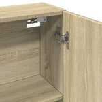 Speilskap Til Baderom Sonoma Eik 64,5X20X66,5 Cm Konstruert Tre
