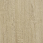 Speilskap Til Baderom Sonoma Eik 64,5X20X66,5 Cm Konstruert Tre