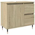 Servantskap Sonoma Eik 65X33X60 Cm Konstruert Tre