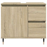 Servantskap Sonoma Eik 65X33X60 Cm Konstruert Tre