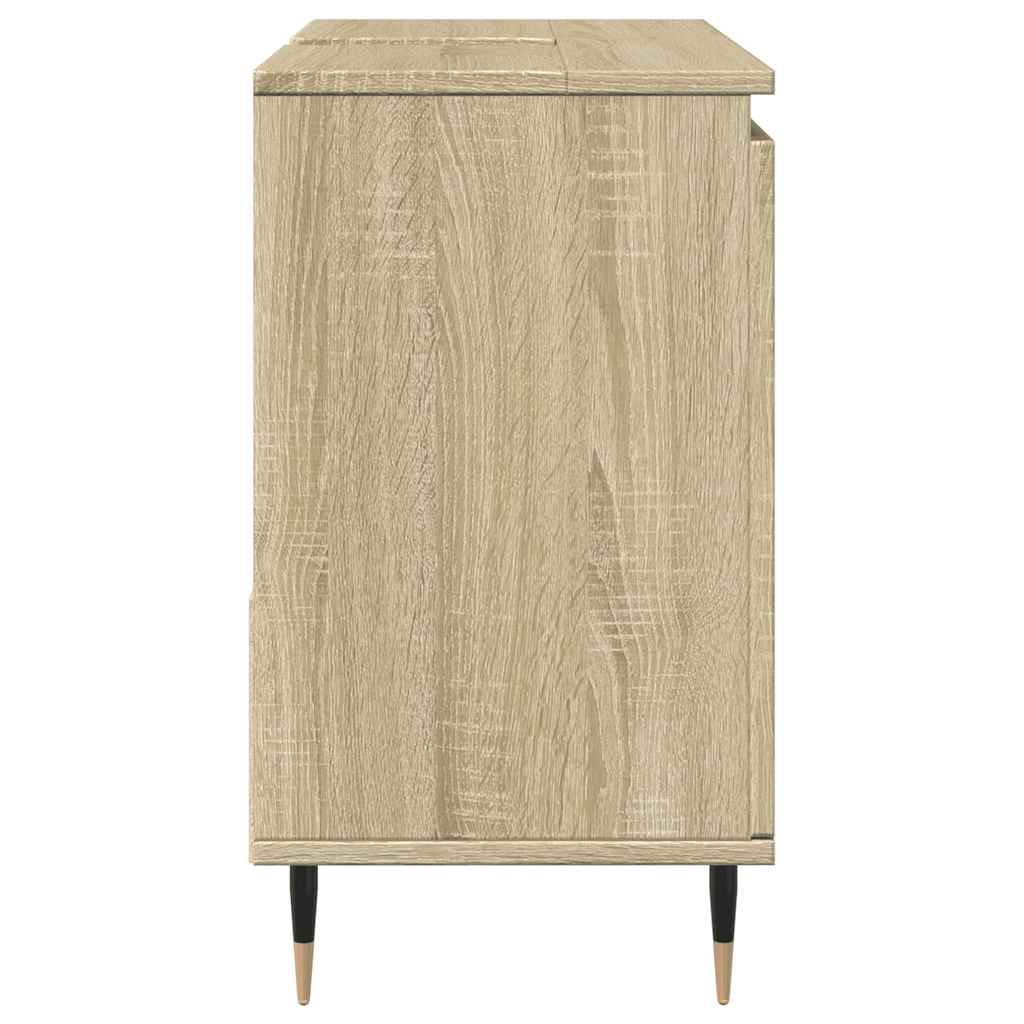 Servantskap Sonoma Eik 65X33X60 Cm Konstruert Tre