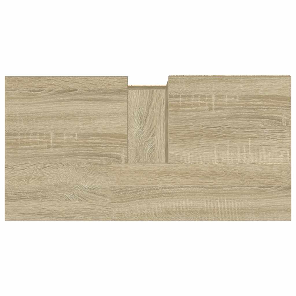 Servantskap Sonoma Eik 65X33X60 Cm Konstruert Tre