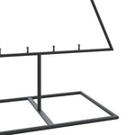 Juletre Til Dekorasjon Metall Svart 150 Cm