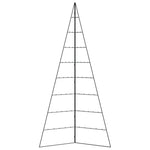 Juletre Til Dekorasjon Metall Svart 210 Cm