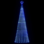 Led Juletre 475 Leds Blå 247 Cm
