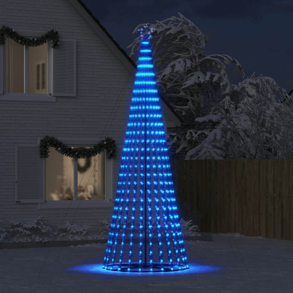 Led Juletre 1028 Leds Blå 403 Cm