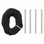 Led Juletre Med Spikes 1534 Leds Varm Hvit 500 Cm