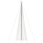 Led Juletre Med Spikes 1534 Led Fargerike 500 Cm