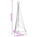 Led Juletre 363 Leds Varm Hvit 182 Cm