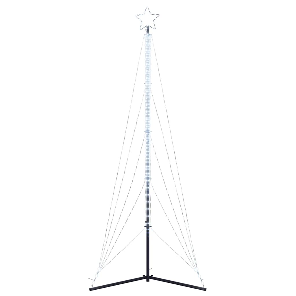 Led Juletre 525 Leds Kald Hvit 302 Cm