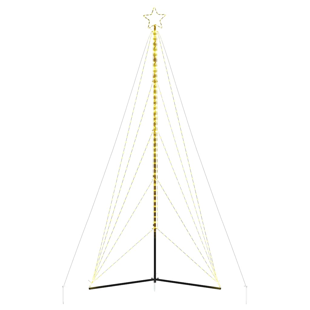 Led Juletre 615 Leds Varm Hvit 404,5 Cm