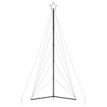 Led Juletre 615 Leds Kald Hvit 404,5 Cm