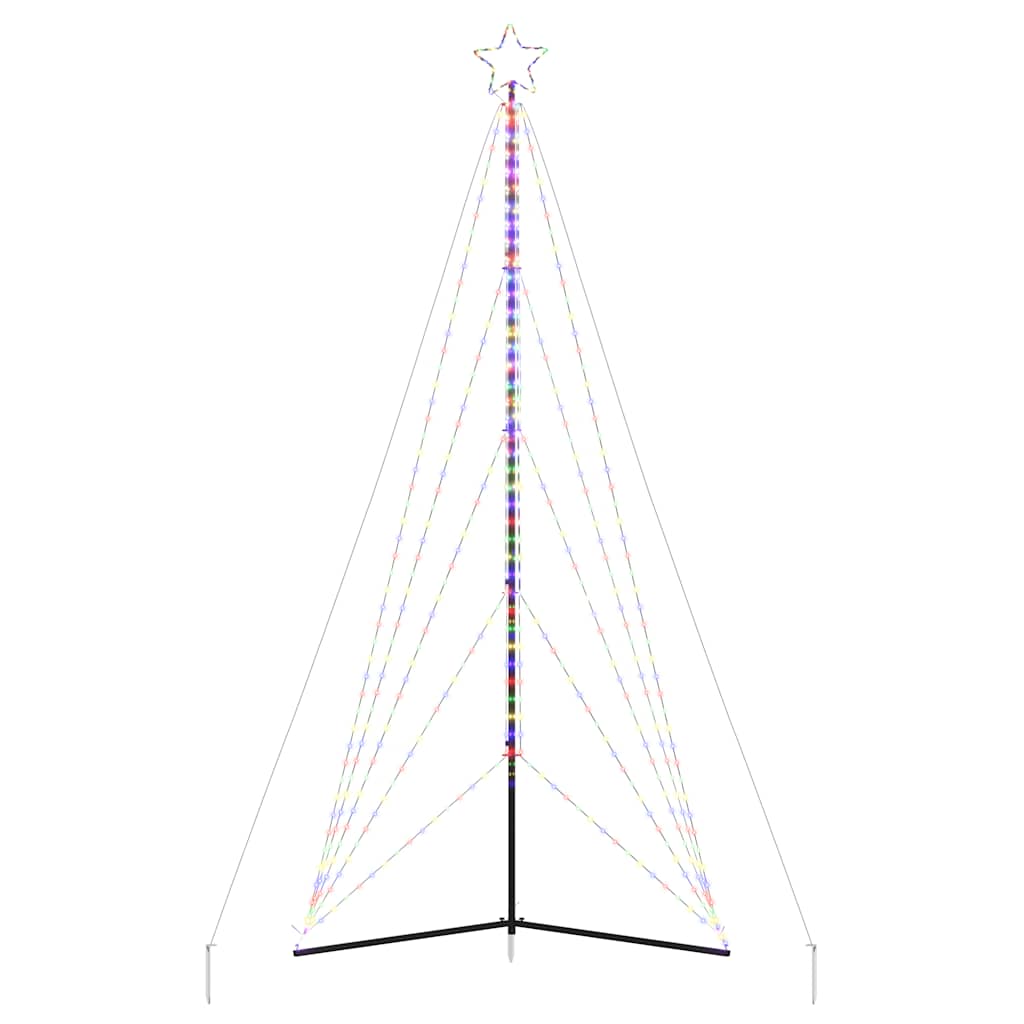 Led Juletre 615 Led Fargerike 404,5 Cm