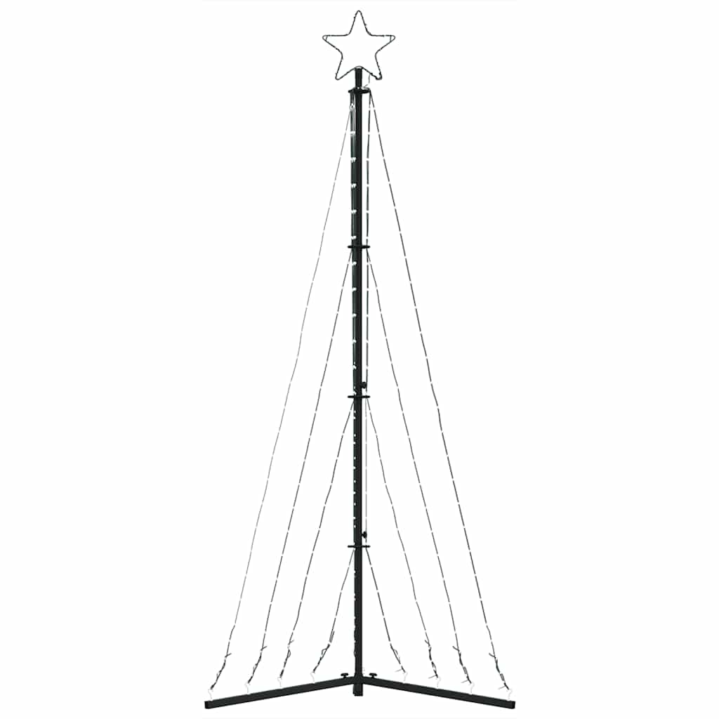 Led Juletre 339 Leds Blå 187 Cm