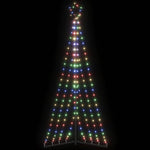 Led Juletre 339 Leds Fargerike 187 Cm