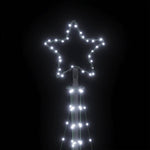 Led Juletre 447 Leds Kald Hvit 249 Cm