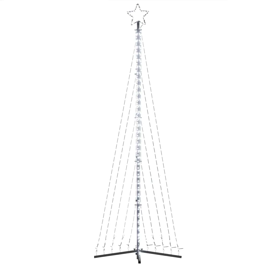 Led Juletre 495 Leds Kald Hvit 300,5 Cm