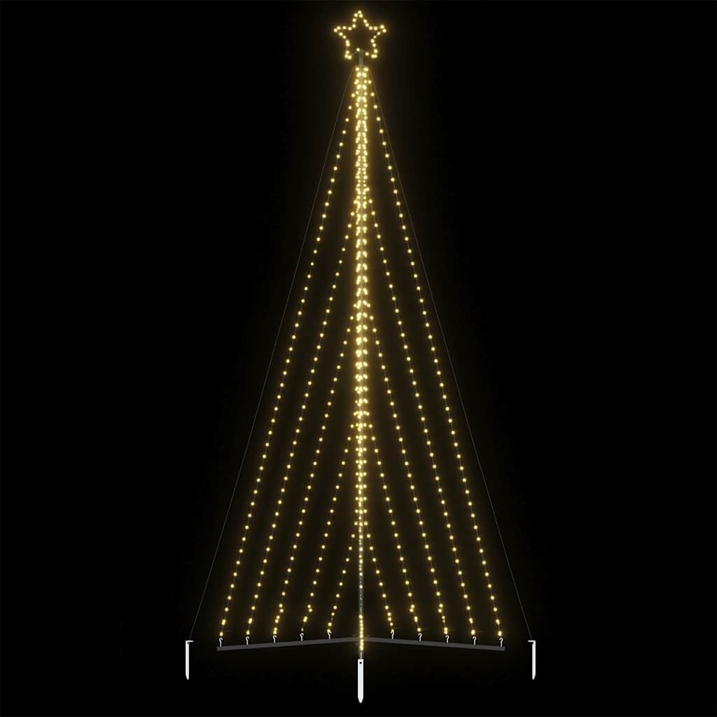 Led Juletre 570 Leds Varm Hvit 399 Cm