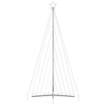 Led Juletre 570 Leds Kald Hvit 399 Cm