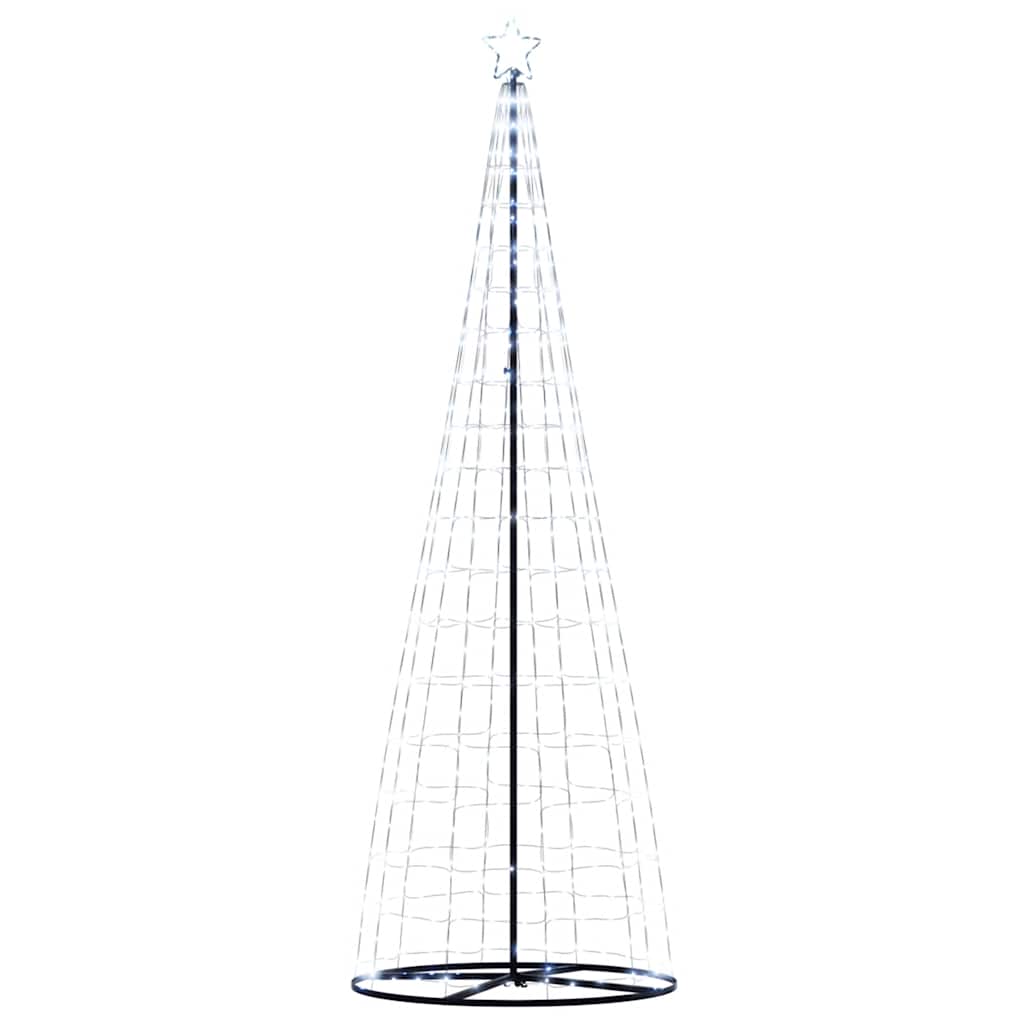 Led Juletre 550 Leds Kald Hvit 304 Cm