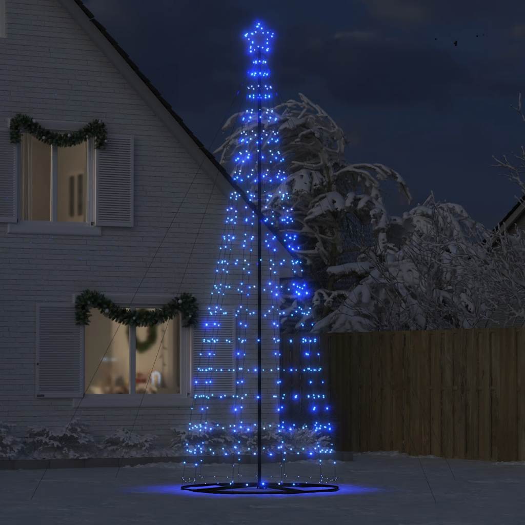 Led Juletre 1534 Leds Blå 503 Cm