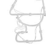 Julelys Nisse Silhuett 2 Stk 35 Led Varm Hvit