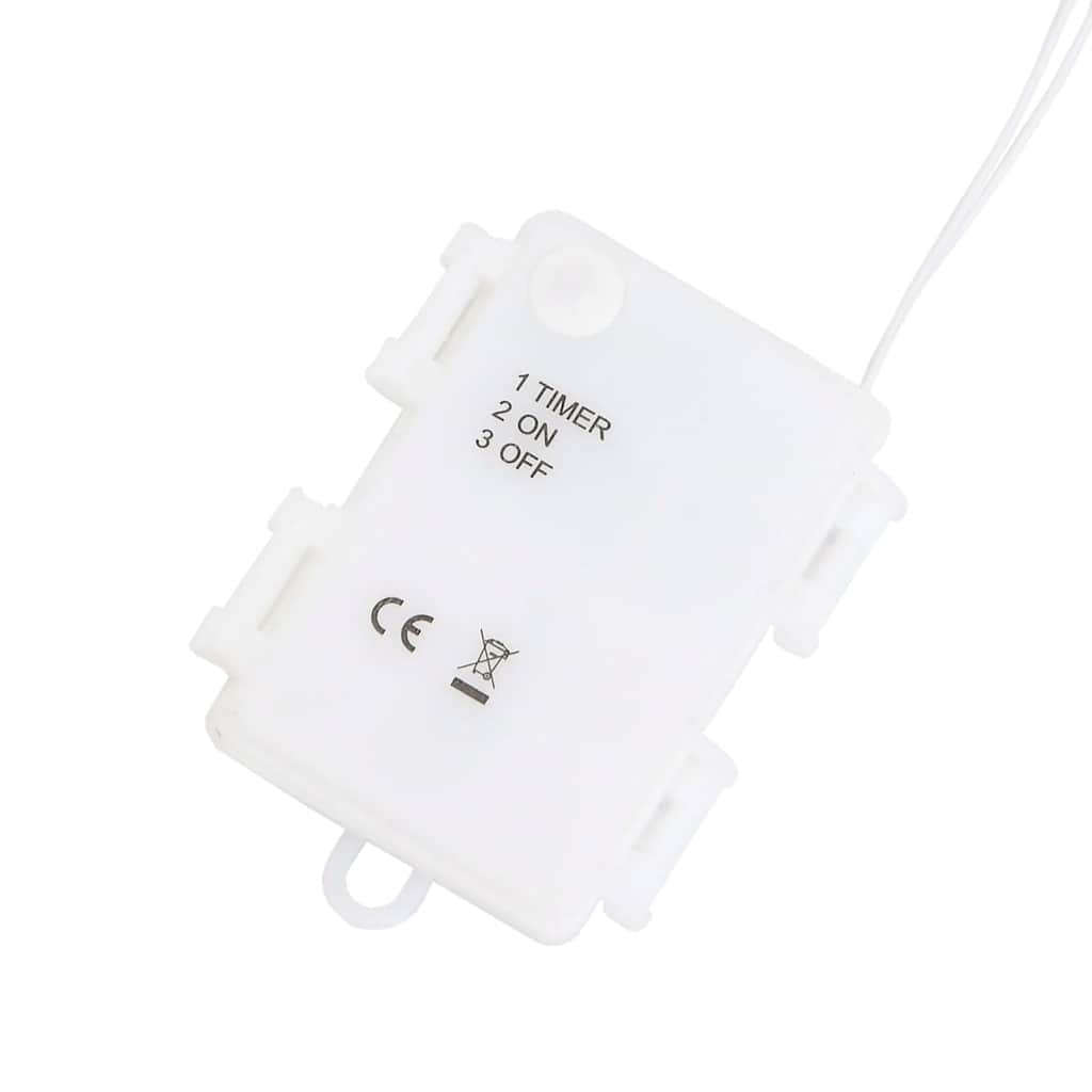 Julelys Snømann Silhuett 2 Stk 35 Leds Varm Hvit