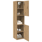 Hengende Baderomsskap Artisan Eik 30X30X130 Cm Konstruert Tre