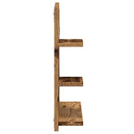Baderomshylle Med Speil Gammelt Tre 60X10,5X45 Cm