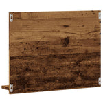 Baderomshylle Med Speil Gammelt Tre 60X10,5X45 Cm