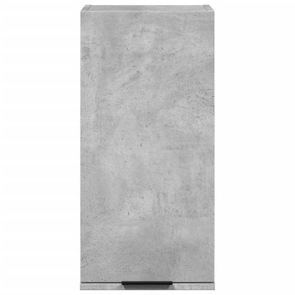 Vegghengt Baderomsskap Betonggrå 32X20X67 Cm