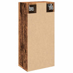 Vegghengt Baderomsskap Gammel Tre 32X20X67 Cm