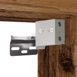 Baderomshylle Med Speil Gammelt Tre 64X20X66,5Cm Konstruert Tre