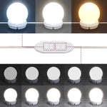 Sminkebord Med Led Artisan Eik 74,5X40X141 Cm