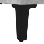 Baderomsskap Betonggrå 30X30X190 Cm Konstruert Tre